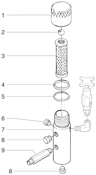 PowrTwin 4900GH Filter Assembly